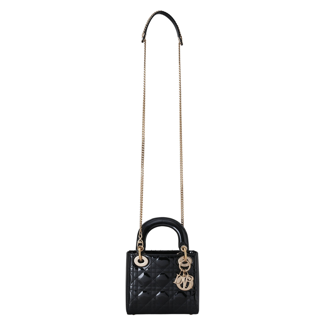 CHRISTIAN DIOR(USED)크리스찬디올 레이디 디올 페이던트 미니